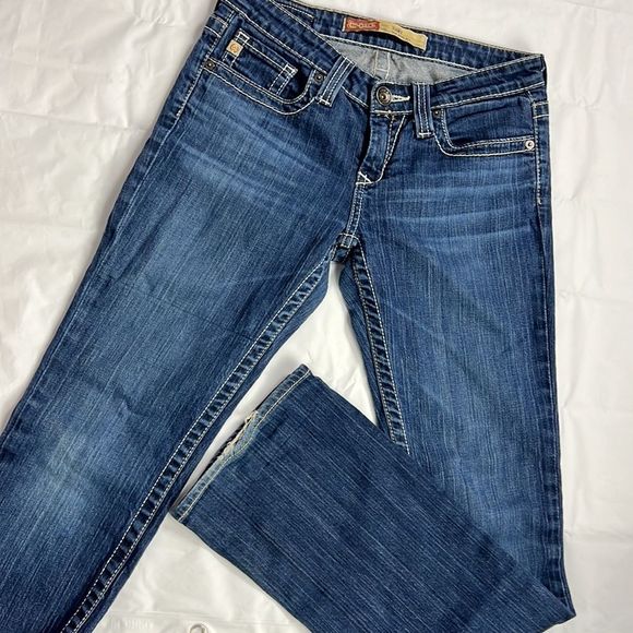 Buckle Big Star ladies low rise fit denim jeans size 27 - Picture 2 of 12